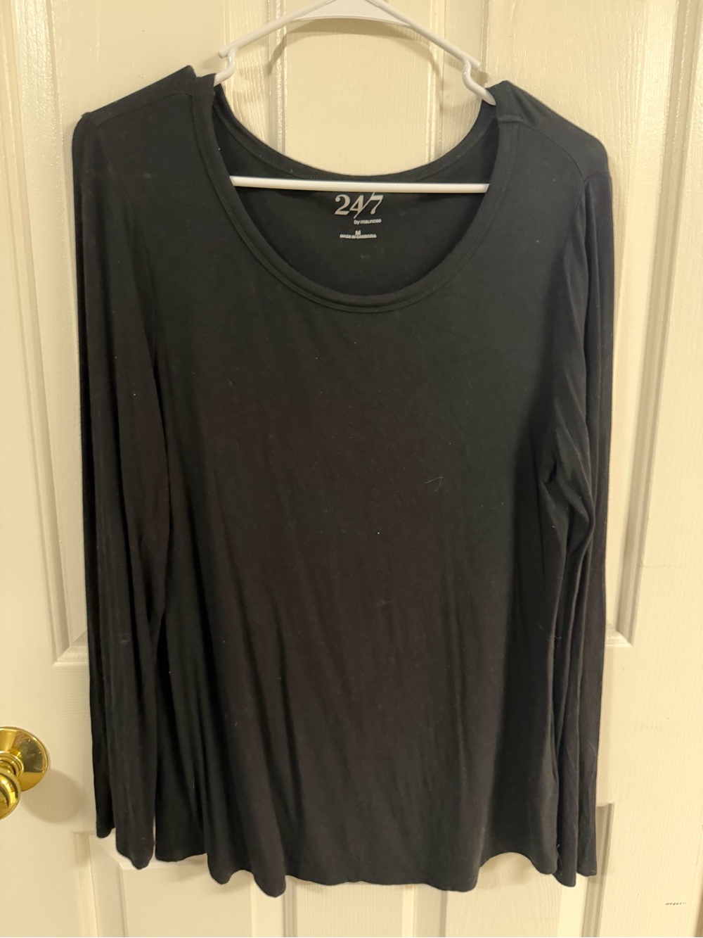 Maurices Soft Black Long Sleeve